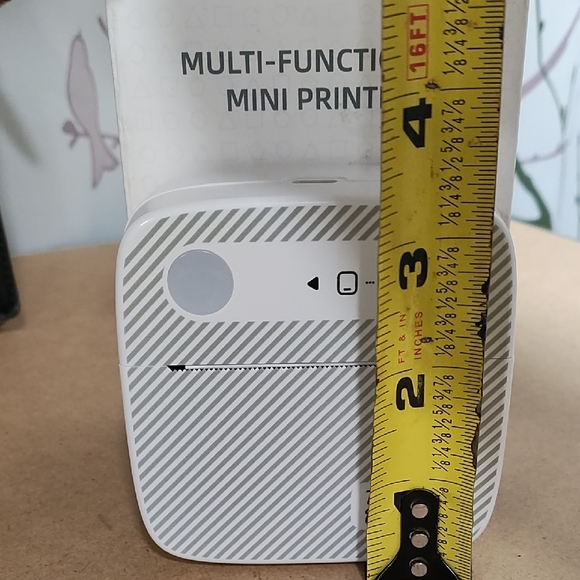White Multi-Functional Mini Printer - Picture 5 of 7